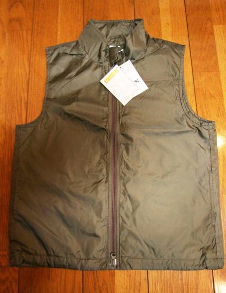 [新品]ASPESI アスペジ ベスト カーキ M インナーダウンビームス