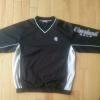 クリーブランド Vネック ウインドブレーカー 黒 裏地メッシュ