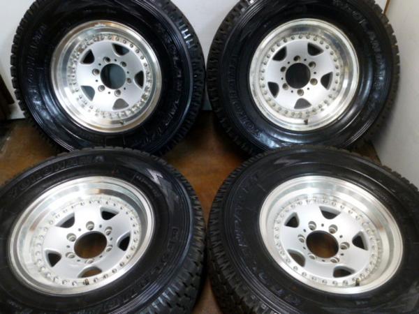 超バリ山 265/70R16 アルミ 4本set ランクル パジェロなどに