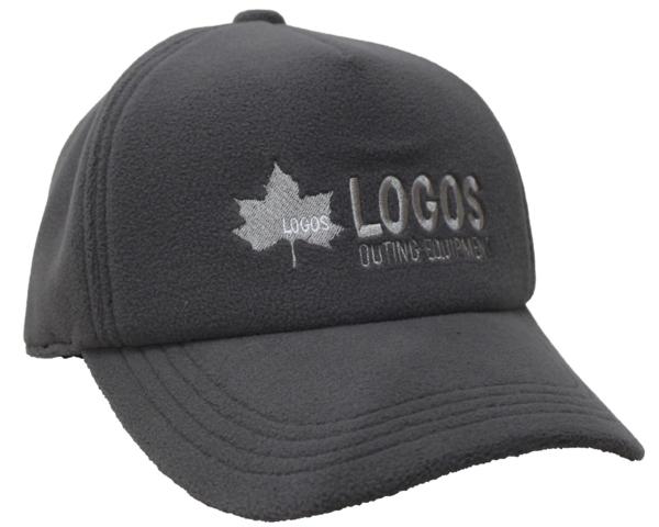 LOGOS◇ロゴス 耳あて付きフリース防寒キャップ★グレー★新品