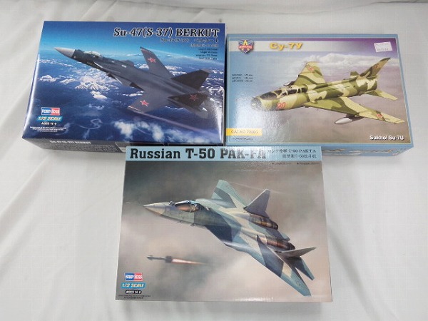 未組 ホビーボス他 1/72 [ロシア空軍 T-50 PAK-FA]等[梱0.1]