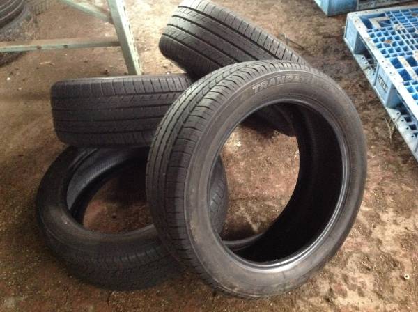 溝あり235/50R18トーヨートランパスR30夏タイヤアルファード等