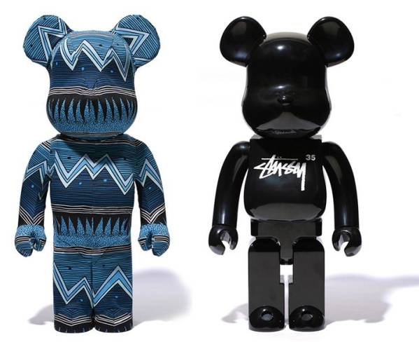STUSSY BE@RBRICK 35周年 1000% kaws ベアブリック 新品