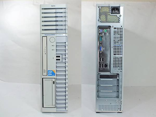 NEC Express5800&frasl;GT110b-S(2C&frasl;i3-540) 4G&frasl;2TBx2&frasl;DVD-ROM