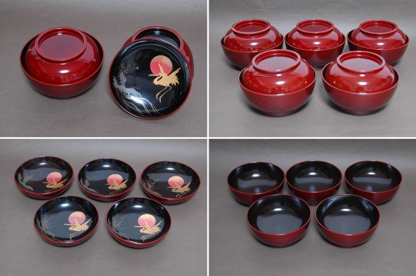 輪島塗 蒔絵 煮物椀 木製 漆器 漆 塗 吸物椀 懐石 茶道具 菓子器