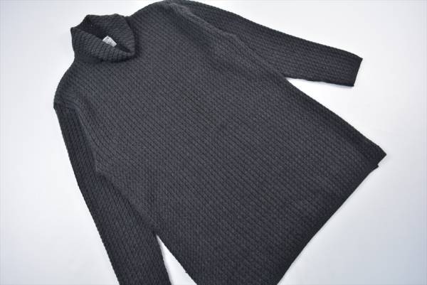 k807 伊製セリーヌ CELINE タートルネックニットワンピース 42