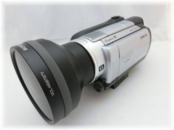 SONY/ソニー HDR-XR500V WIDE CONVERSION LENS X0.7☆250 ビデオカメラ