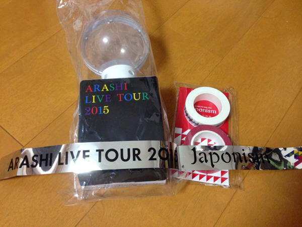 嵐Japonismツアー★ペンライト、大阪マスキングテープ、銀テープ