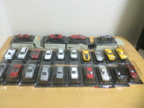 京商1/64 サークルK サンクス 限定 ミニカーコレクション 24台