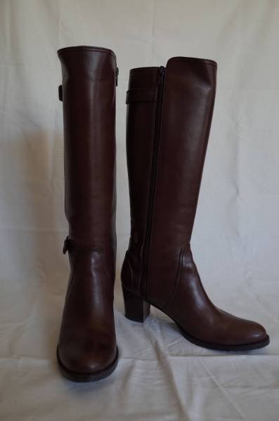 ロングブーツ　MODE　KAORI　ダークブラウン　24.5　美品