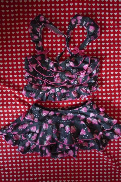 メゾピアノ　セパレート水着　130