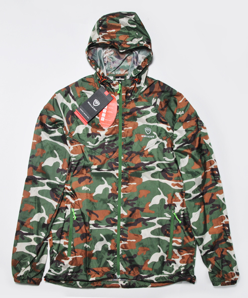 国内未入荷◆MULLEAVY メンズ◆軽量ウインドブレーカー /迷彩 M