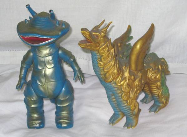 ブルマァク復刻版 怪獣 カネゴン＆ドドンゴ ソフビ 1991