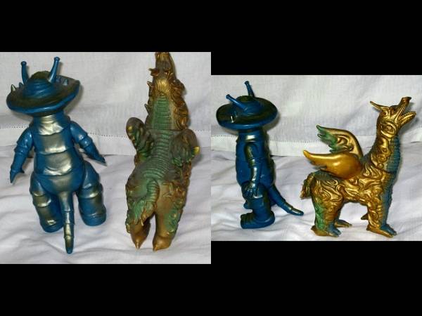 ブルマァク復刻版 怪獣 カネゴン＆ドドンゴ ソフビ 1991 ソフビ