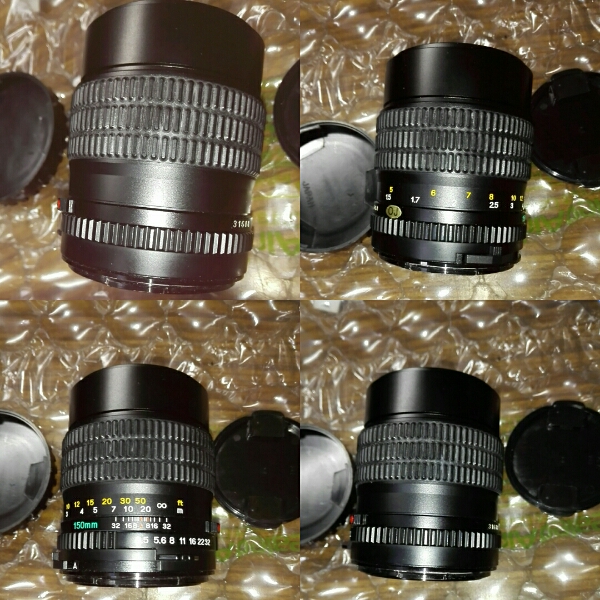 マミヤM645用SEKOR C 150/3.5 N