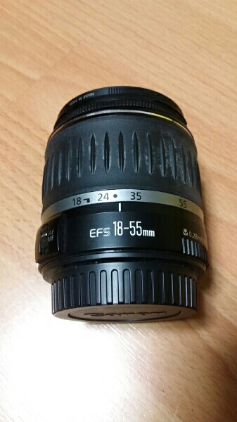 ジャンク品 デジタル一眼レフ レンズ2個+ストラップセット