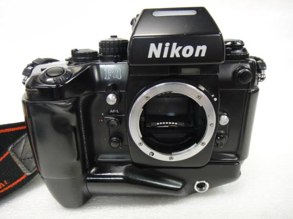 ニコン 名機 ☆ NIKON F-4S＋MF-23 フィルムカメラ カメラ、光学機器