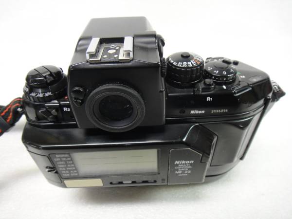 ニコン 名機 ☆ NIKON F-4S＋MF-23 フィルムカメラ カメラ、光学機器