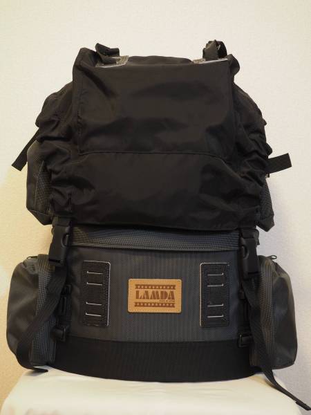 LAMDA ラムダザック3型（フラップ付）ダークグレー　送料込み
