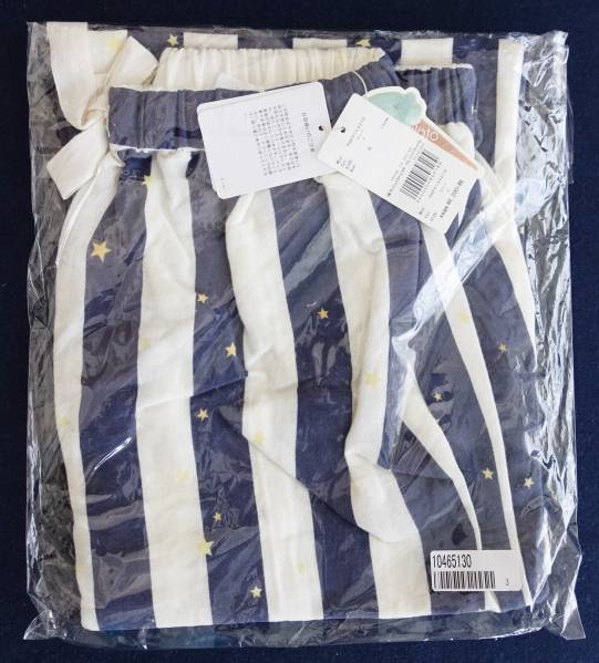 新品ジェラートピケ 2015AW スターサインロングパンツ ネイビー