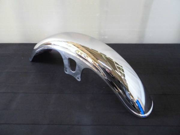 ヤマハ SR400 1JR 純正フロントフェンダー メッキ 【SR500 RH01J