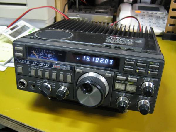 YAESU FT-757 HF100Wトランシーバー動作品 ＊＊＊ YAESU HF