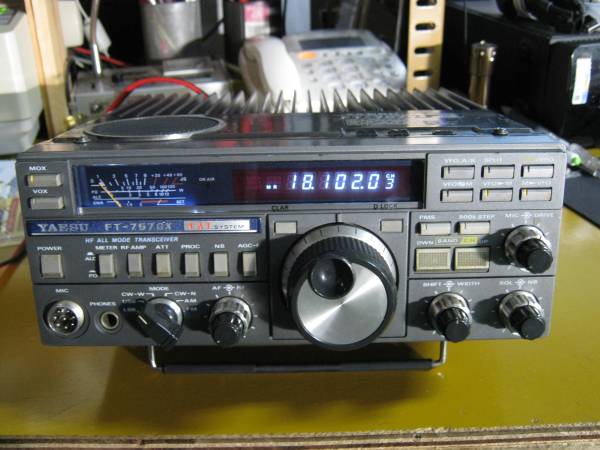 YAESU FT-757 HF100Wトランシーバー動作品 ＊＊＊ YAESU HF