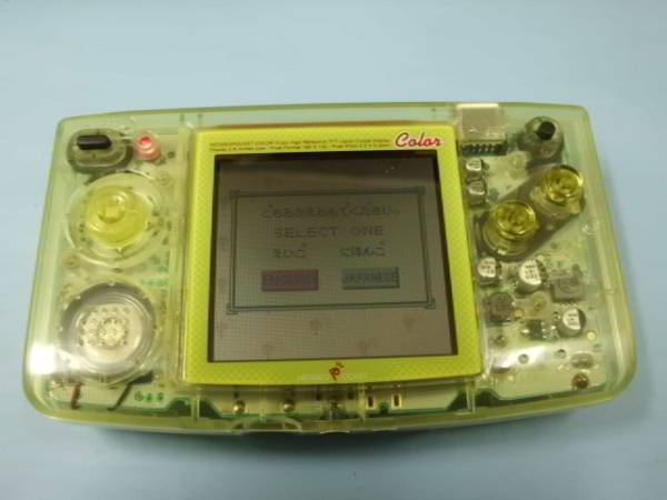 ◎＿＿＿ネオジオポケットカラー（クリスタルイエロー）＿＿＿ 超簡単