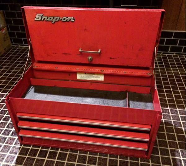 snap-on スナップオン 旧ロゴ トップチェスト 工具箱 KRA55A 設置型