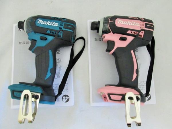 1円～マキタ 18VインパクトTD149D 青・ピンク 本体2台組