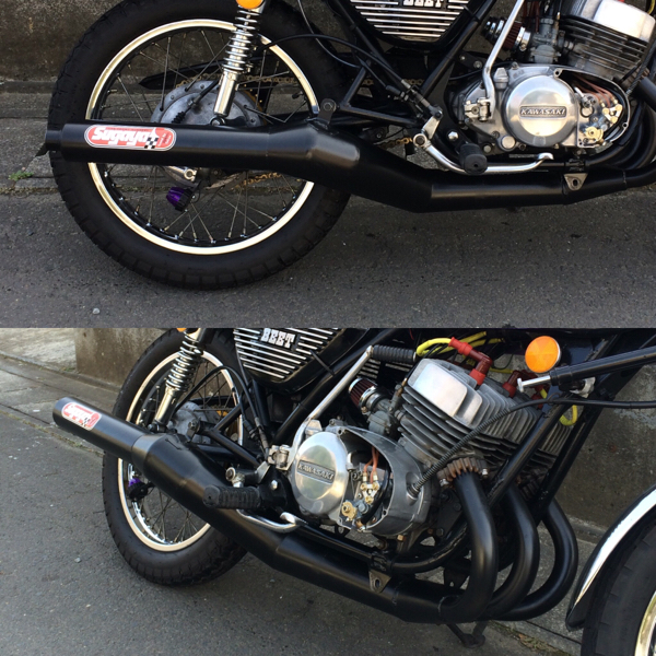 KH250 ヒヅキ管 / 集合チャンバー 当時物 BEET 爆竹 ルーニー kH250