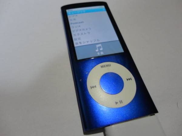 No.52　iPod nano 5th 第5世代　ブルー　8G