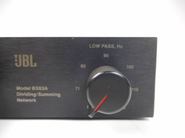 ☆ＪＢＬ　BX63A　B380 B460用　専用チャンネルディバイダー☆