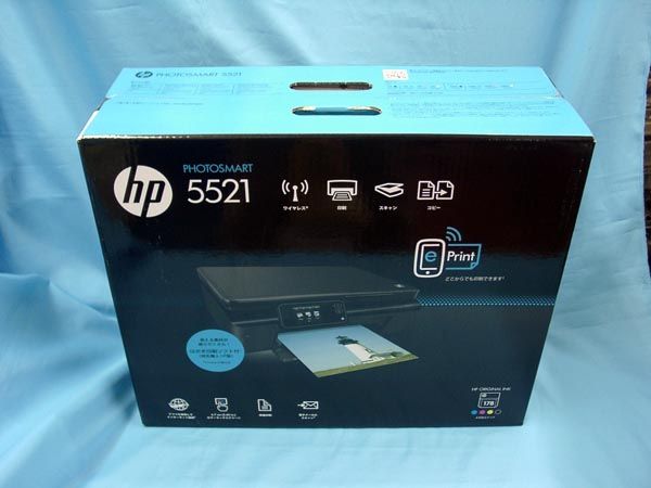 HP Photosmart 5521 インクジェットプリンター［未使用品］ ☆b☆未開封 hp インクジェットプリンター Photosmart 5521 【公式通販】