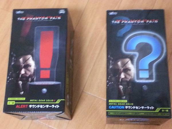 メタルギア センサーライト セット 箱あり メタルギア アラート 【公式