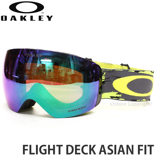 1円～ 16 OAKLEY FLIGHTDECK SlasherGrn Prizm Blk Irid ASIAN