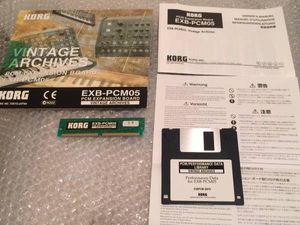KORG EXB-PCMのYahoo!オークション(旧ヤフオク!)の相場・価格を見る