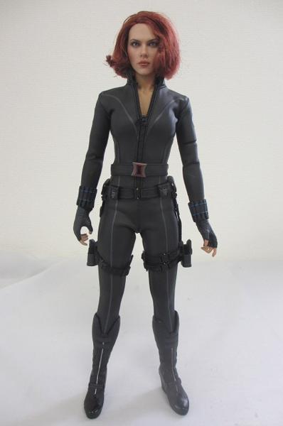 開封 ホットトイズ 1/6 アベンジャーズ ブラックウィドウ[梱0.1 【公式