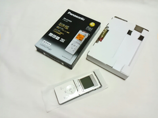 【パナソニック・ICレコーダー・RR-XS450・USED】