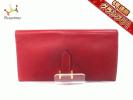 HERMES(エルメス) 長財布 ベアン ルージュアッシュ