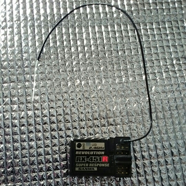１円スタートサンワ製受信機ＲX-451Ｒジャンク品