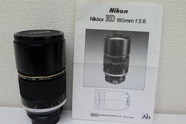 ⑥ニコン NIKON NIKKOR ED 180mm 1:2.8 レンズ 一眼レフ 1円から ⑥ニコン NIKON NIKKOR ED 180mm 1:2.8 レンズ 一眼レフ 1円から