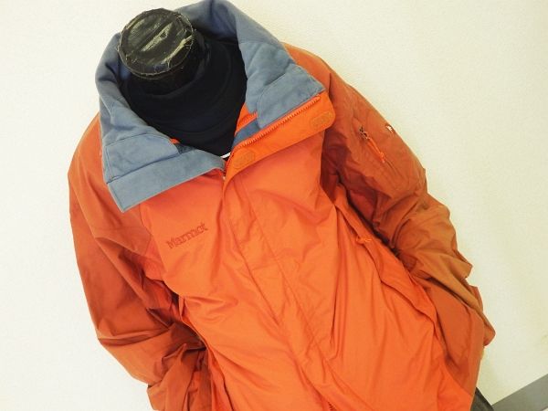 ☆防水!マーモットMarmotスノージャケットMオレンジ☆ 男性用