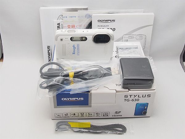 極上品 OLYMPUS STYLUS TG-630 Tough 防水 防塵 管7060