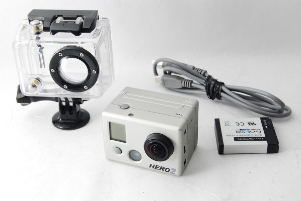 中古良品♪ GoPro HERO2 Outdoor Edition ＋ ALCDB-001付き ♪