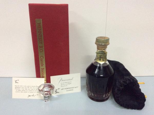 Hennesy ヘネシー XO バカラ 完品 YT55