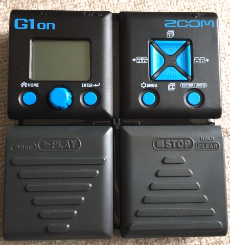 Multi-Effects Processor Zoom G1on ZOOM Guitar G1 FOUR マルチ 