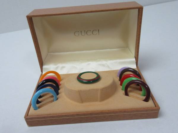 １円～中古　グッチ　時計用ケース 箱 ※ベゼル付き（K14）