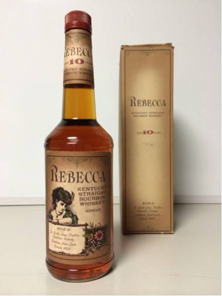 父の日セール中　ウイスキー/ REBECCA 10年熟 バーボンウイスキー ◇希少 REABECCA レベッカ 10年 未開封品◇ バーボン アルコール