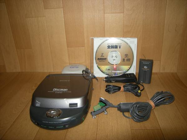 66s.- SONY D-901NV GPS Discman ポータブルナビ(CDナビ)｜売買された